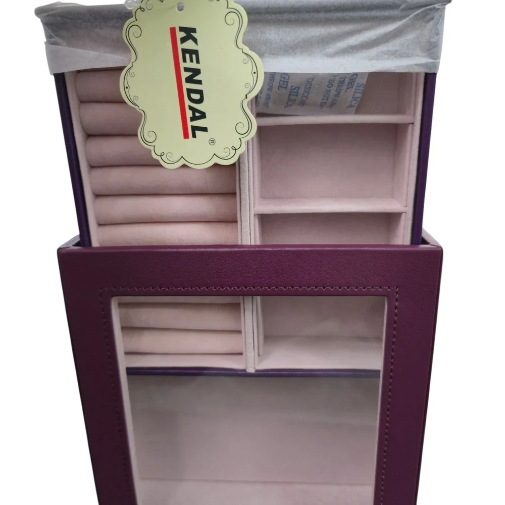 Kendal Jewelry Boxes for Girls Women, Stand Layer Display Jewelry Organizer Box,